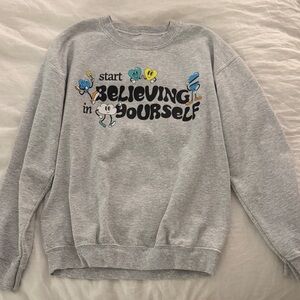 Moments Podcast Gray Women’s Crewneck